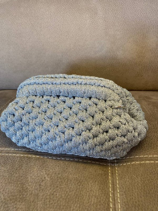 Clutch elegante lurex