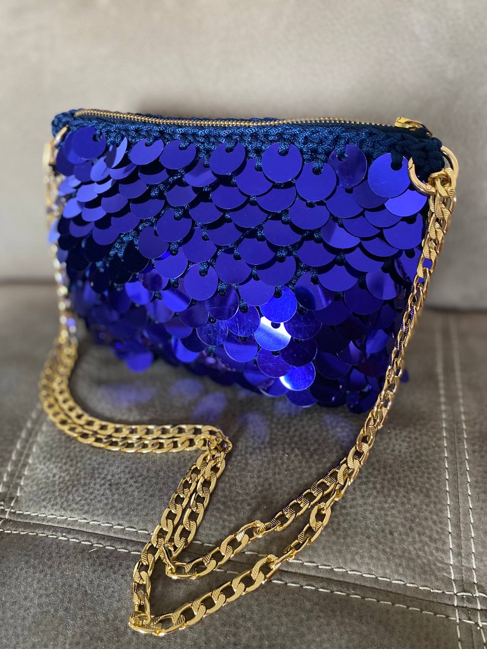 Borsa paillettes elegante