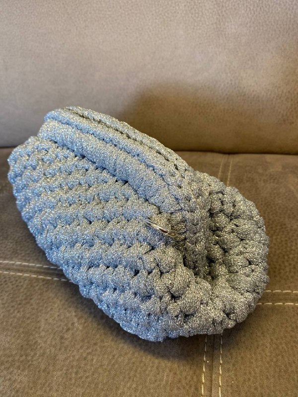 Clutch elegante lurex