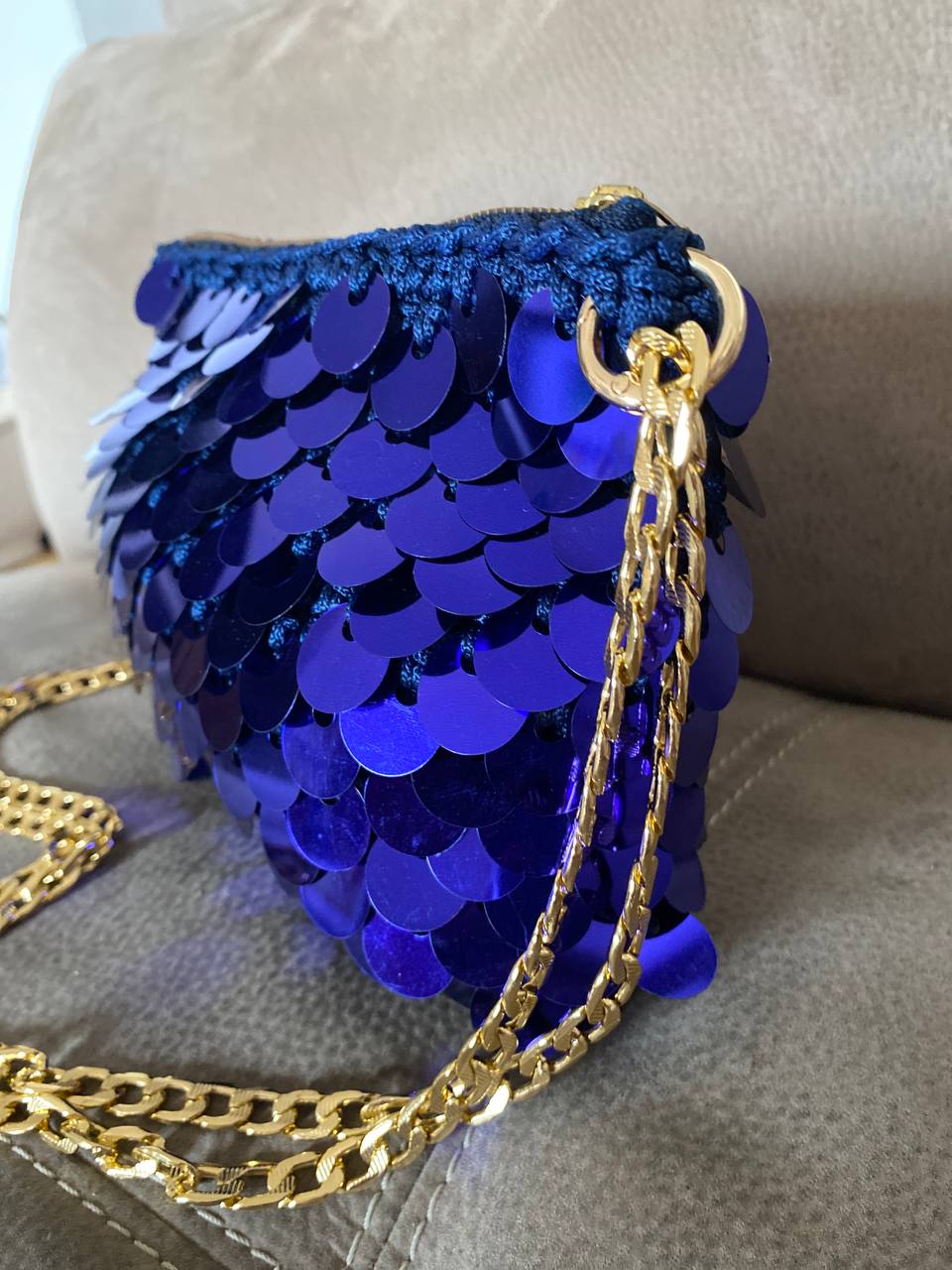 Borsa paillettes elegante