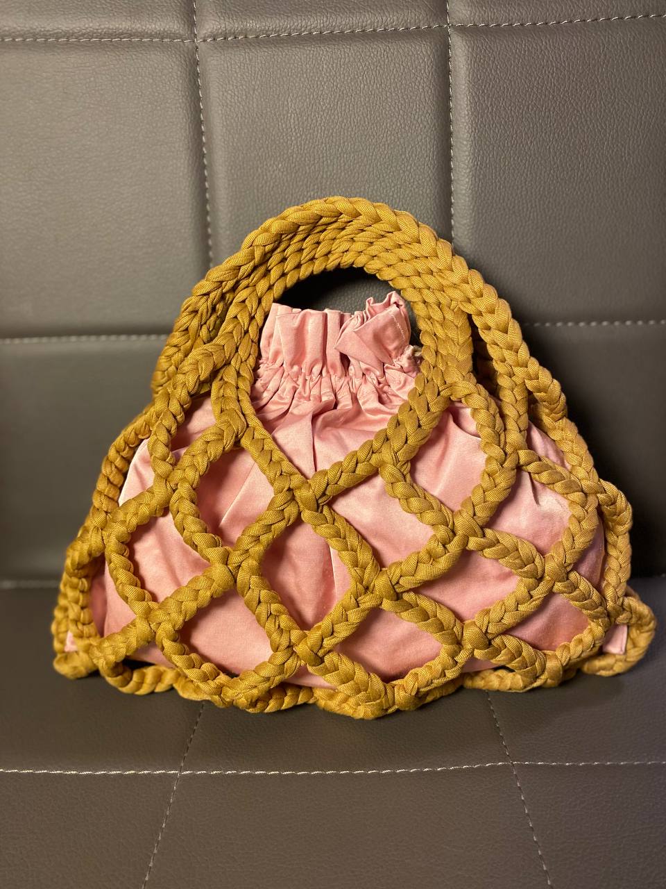 Sportina microfibra nocciola