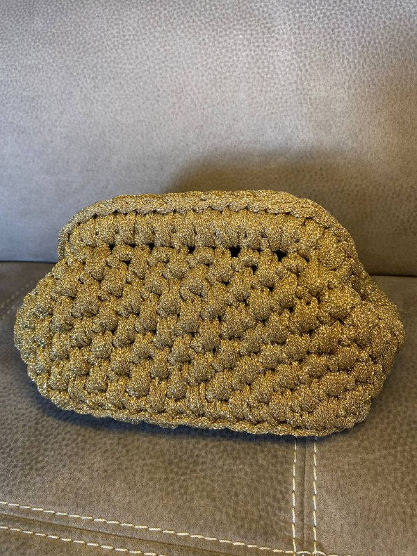 Clutch elegante lurex