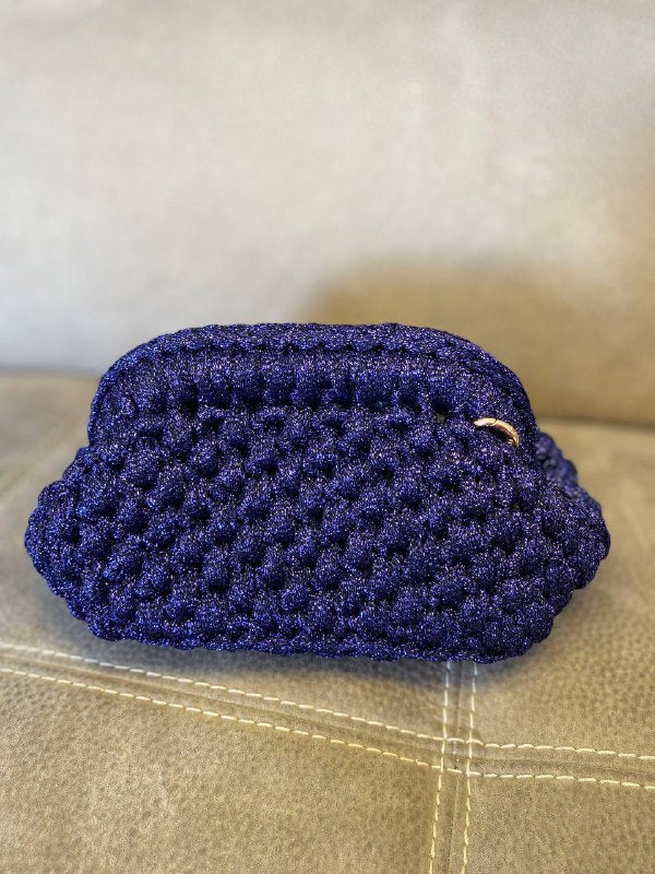 Clutch elegante lurex