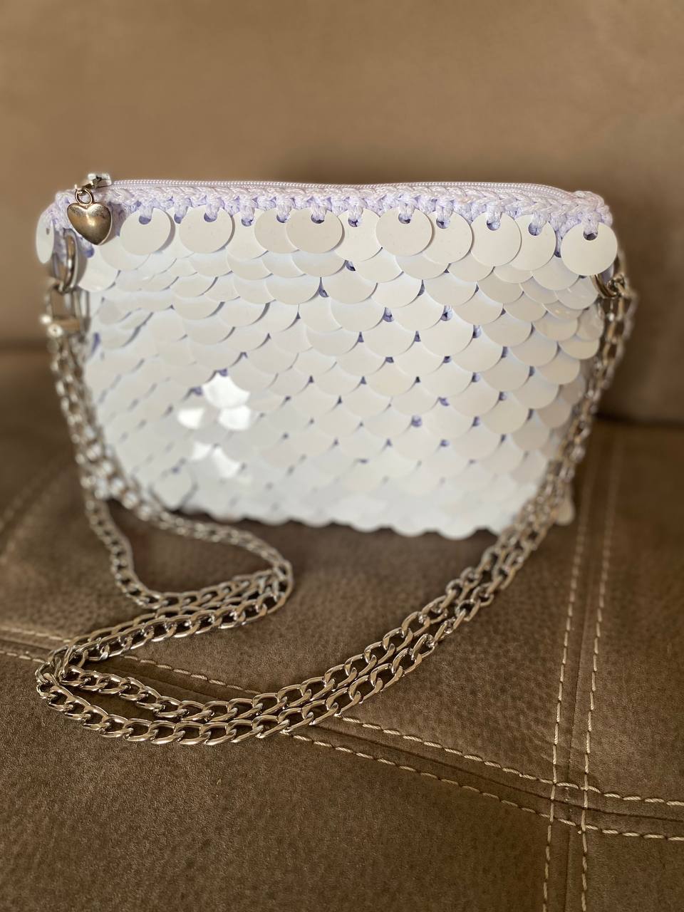 Borsa elegante paillettes