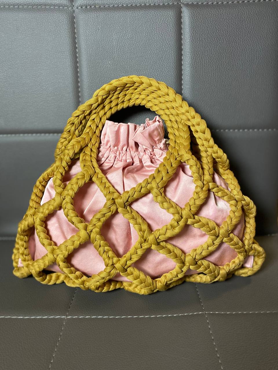 Sportina microfibra nocciola